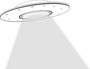 Classic U F O Illustration PNG