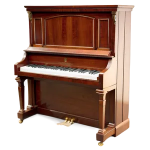 Classic Upright Piano Png Kle PNG image