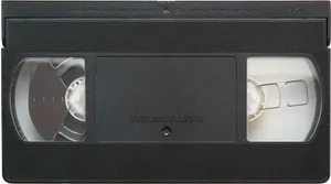 Classic V H S Tape Subliminal2012 PNG image