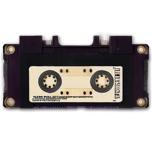 Classic Vhs Cassette PNG Ubp