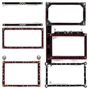 Classic Video Frame Template Png Ilx64 PNG image