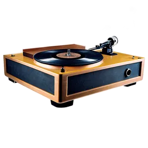 Classic Vinyl Record Player PNG Ium PNG