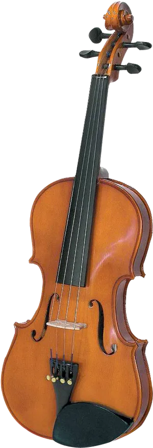 Classic Violin Isolatedon Gray PNG image