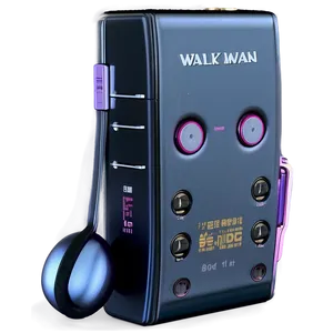 Classic Walkman Model Png Gqo77 PNG image