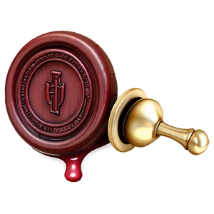 Classic Wax Seal PNG Rfm