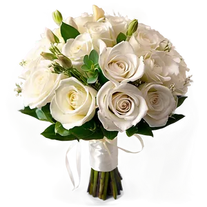 Classic Wedding Bouquets PNG Dpc65 PNG