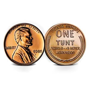 Classic Wheat Penny Png Aea14 PNG image