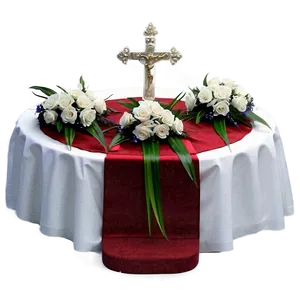 Classic White Altar PNG Vbq