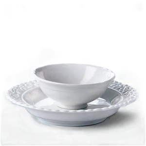 Classic White Porcelain Dishes Png 06202024 PNG image