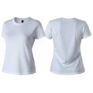 Classic White Tee Design Png Bds PNG image