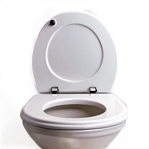 Classic White Toilet Seat Png 06262024 PNG image