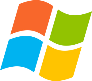 Classic Windows Logo PNG image