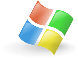 Classic Windows Logo PNG image