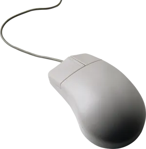 Classic Wired Computer Mouse PNG image