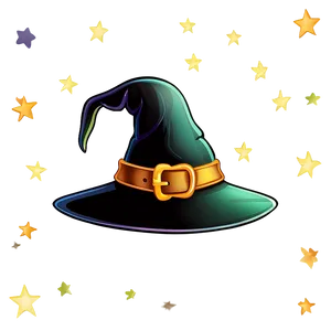 Classic Witches Hat PNG Flv36