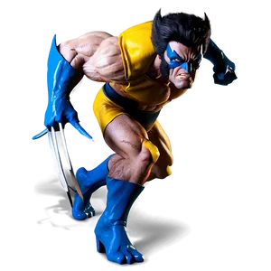 Classic Wolverine Pose Png Dsn PNG image
