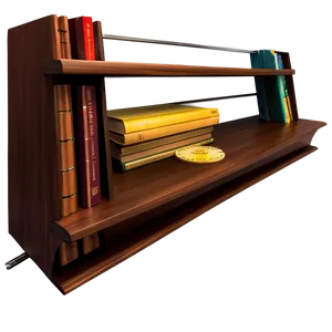 Classic Wood Shelf Inspirations PNG 37