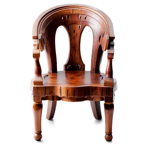 Classic Wooden Silla Png 06242024 PNG image