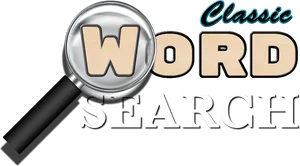 Classic Word Search Magnifying Glass