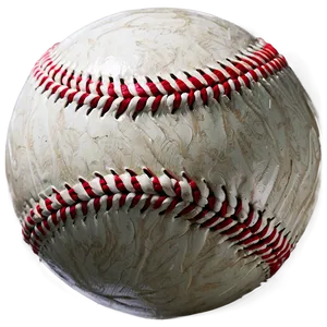 Classic Worn Baseball Design Png Egx11 PNG image