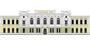 Classical Architecture Facade Drawing