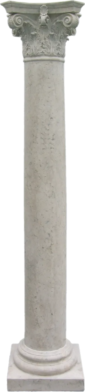 Classical Corinthian Column PNG image