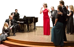 Classical Music Ensemble Performance PNG image