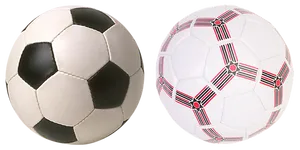 Classicand Modern Soccer Balls