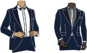 Classicand Modern Tuxedo Styles PNG image