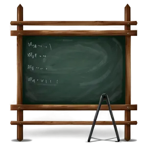 Classroom Chalkboard PNG Aae