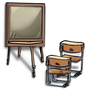 Classroom Clipart PNG 05232024