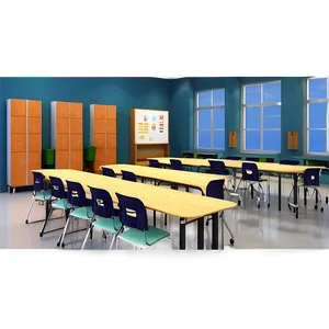 Classroom Design PNG 16