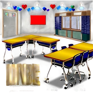 Classroom Design PNG Adw10
