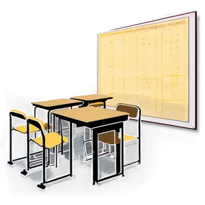 Classroom Design PNG Pio69