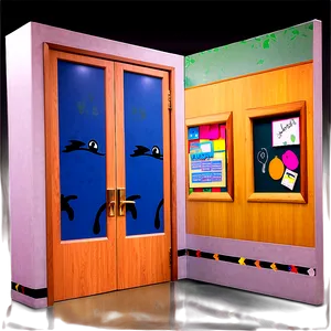 Classroom Door PNG Fix51