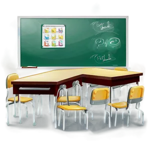 Classroom Environment PNG Xhf