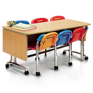 Classroom Furniture PNG 40