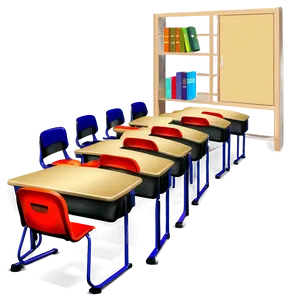 Classroom Furniture PNG Ncu