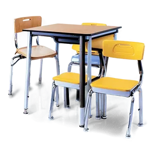Classroom Furniture PNG Vaj31 PNG