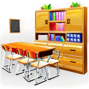 Classroom Illustration PNG 05232024