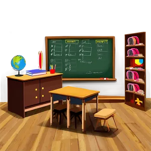 Classroom Objects PNG Bjj