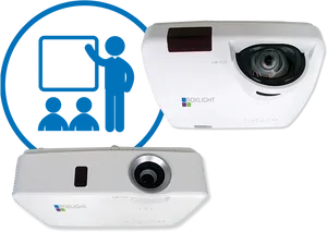 Classroom Projector Boxlight PNG