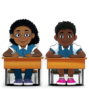 Classroom Scene PNG Upn81
