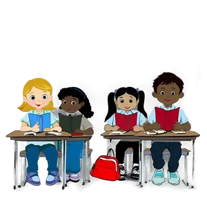 Classroom Students PNG Jtt9