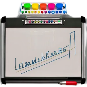 Classroom Whiteboard PNG 05252024