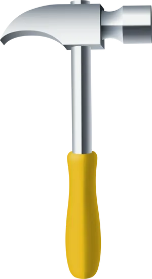 Claw Hammer Vector Illustration PNG