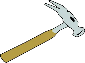 Claw Hammer Vector Illustration PNG