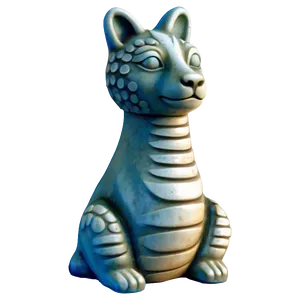 Clay Animal Statues PNG 06212024