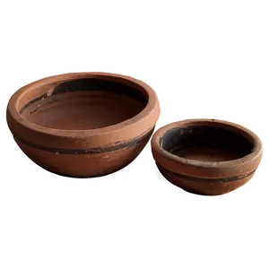 Clay Cooking Pots PNG 06212024 PNG