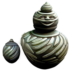 Clay Garden Ornaments Png Qck PNG image